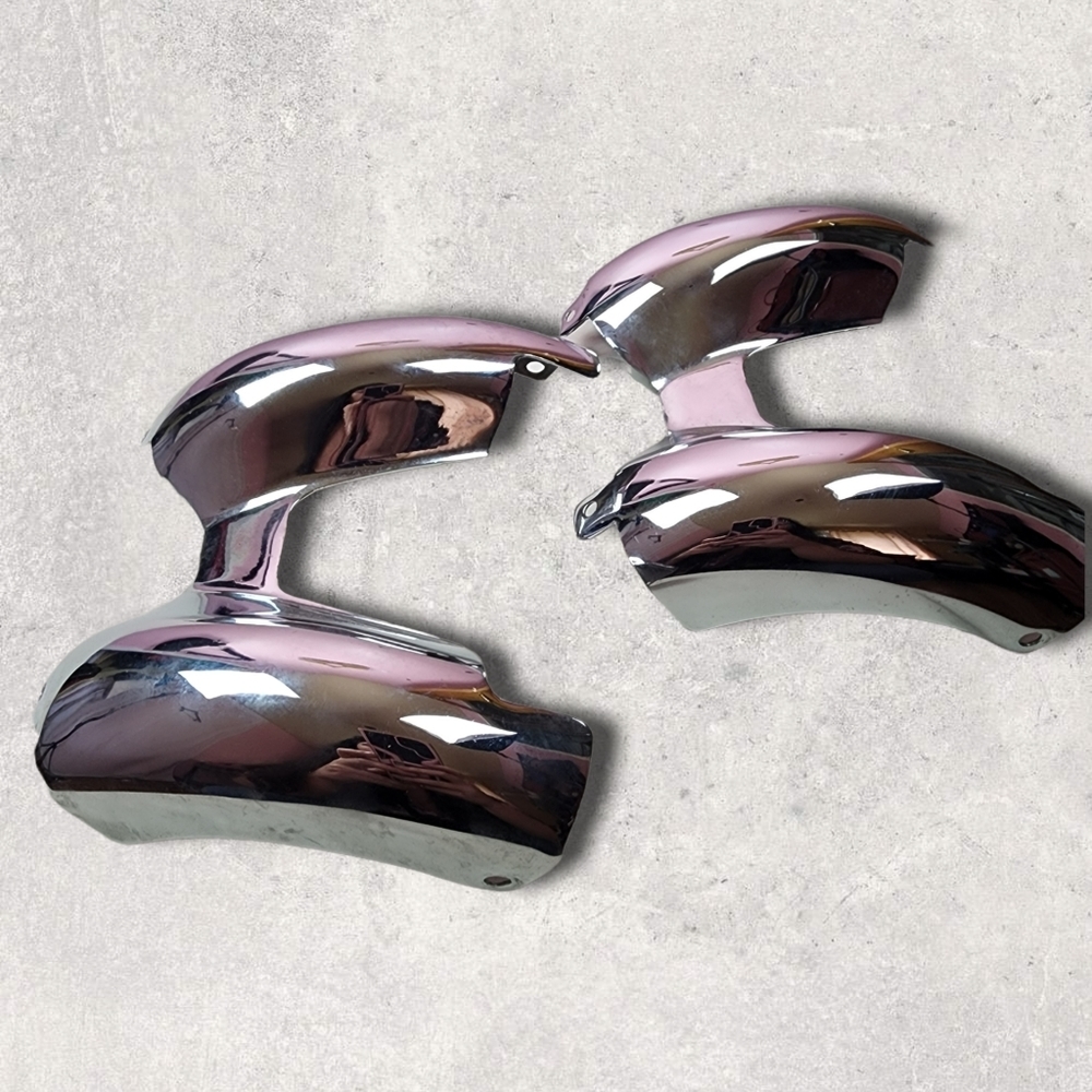 Pair of Chrome Intake runner covers Honda Goldwing GL1000 GL1100